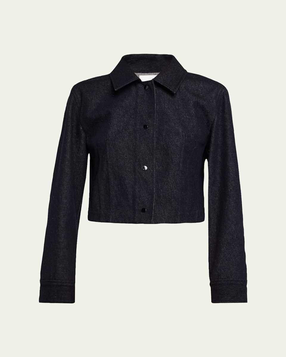 Cropped Shirt Jacket